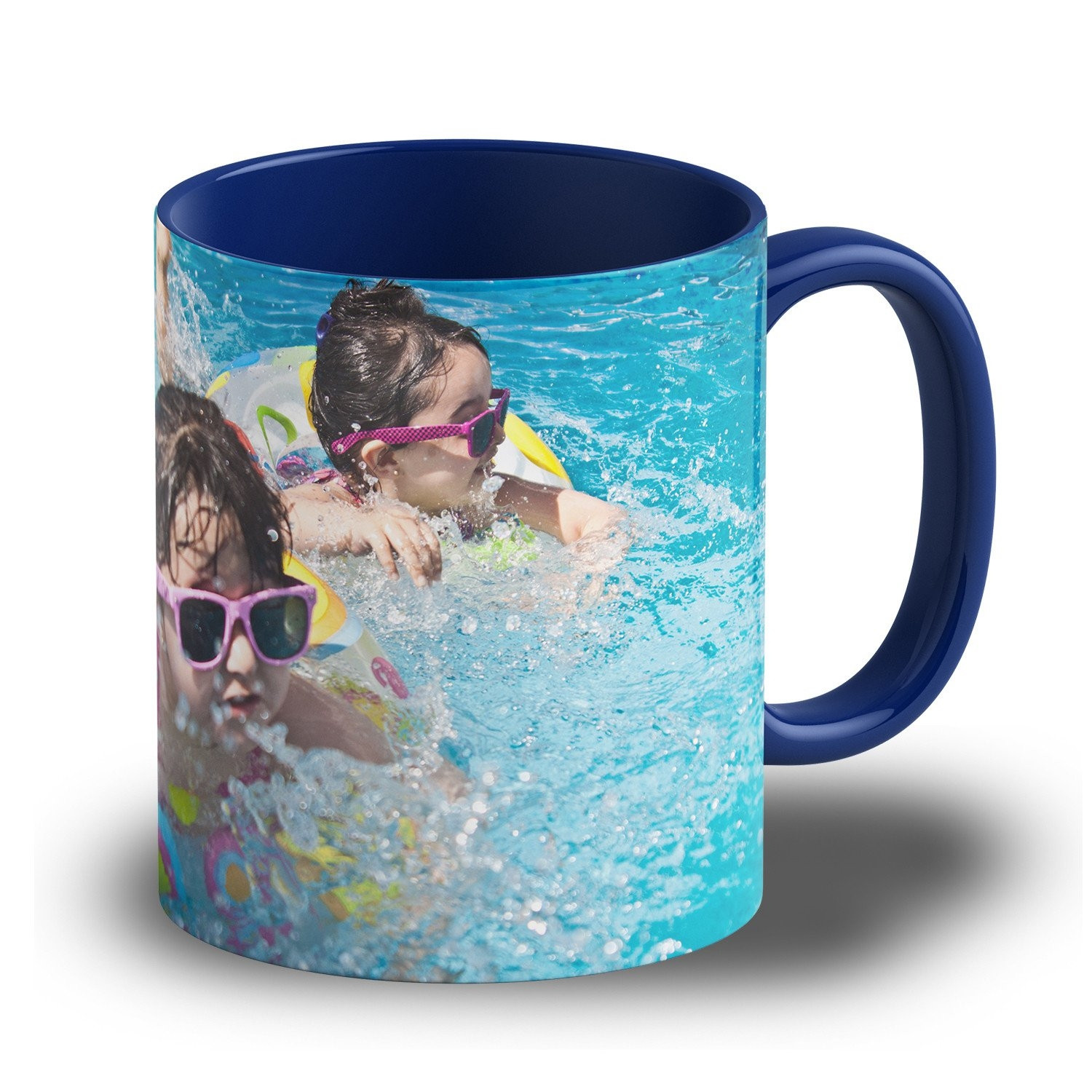 MUG PHOTO - Bleu Foncé