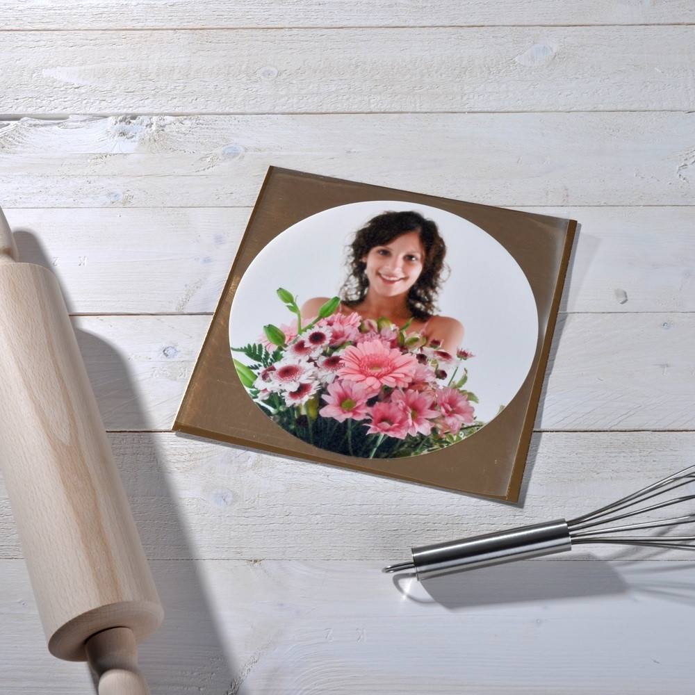 Disque "Photo Gourmande",  diam 16CM