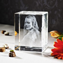 GIGA bloc de verre photo 3D (1-8 Personnes)