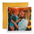 Coussin photo carré Jaune Miel