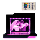 Adagio socle lumineux pour les Blocs 3D Prisme L et Giga Paysage