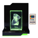 Cantate socle lumineux  pour les Blocs , Nano et Prisme S Portrait et Coeur M