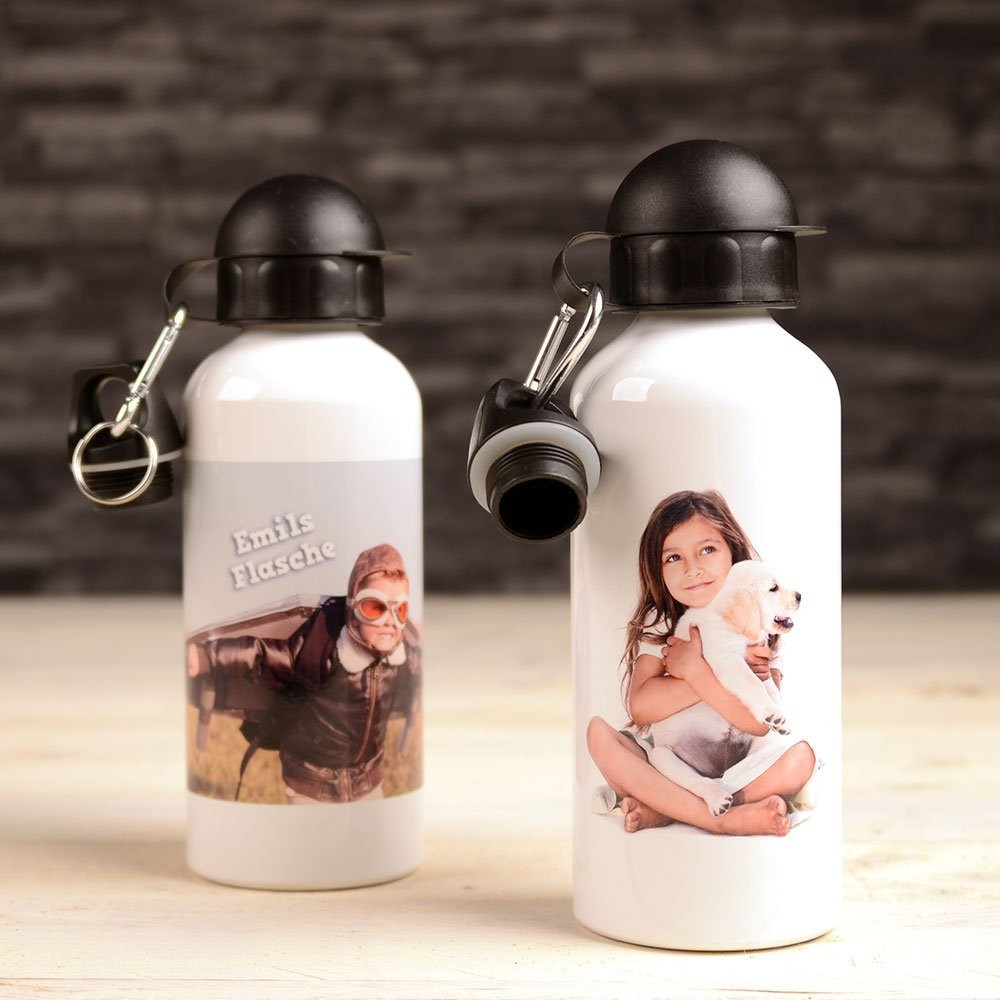 Gourde en aluminium 600 ml pour sublimation - blanc