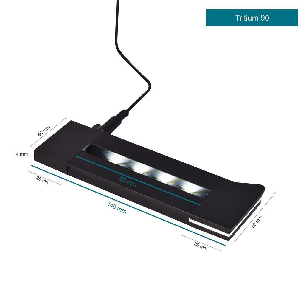 Tritium 90 element lumineux pour petit verre plat 2d portrait 