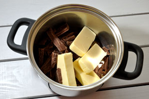 Faire fondre la chocolat au bain marie